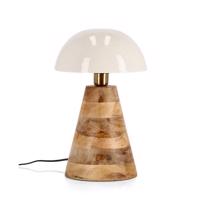 DONYA barna mangófa asztali lámpa