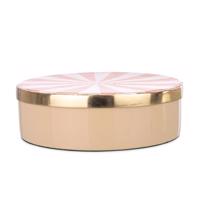 DONYA bézs fém dísztárgy