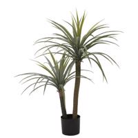 DRACAENA zöld fém művirág