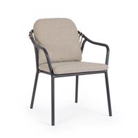 EDVIGE ezüst alumínium szék