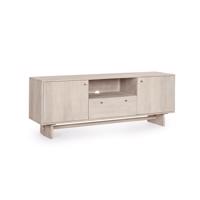 ELISHEVA bézs fa tv szekrény