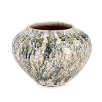 ESMA ezüst terracotta kaspó