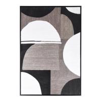 FABRIC ezüst vászon festmény