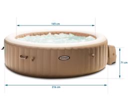 Felfújható jacuzzi hidromasszázzsal 6 osôb