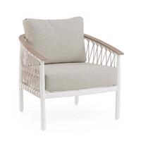 FENIX ezüst alumínium fotel