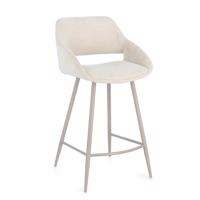 FLORENCE fehér szövet étkezőszék