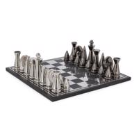 FORTUNE szürke fém dísztárgy