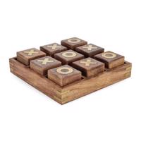 FORTUNE taupe fa dísztárgy