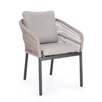 GALDANA ezüst alumínium szék