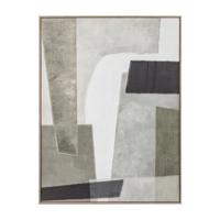 GALLERY ezüst vászon falikép