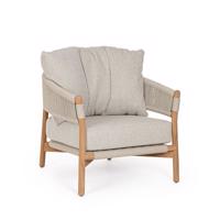 GARITA ezüst tikfa fotel