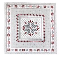 Gobelin asztalterítő karácsonyi motívummal 90x90 cm