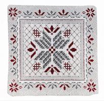Gobelin párnahuzat 42x42 cm karácsonyi motívummal