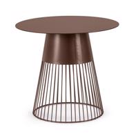 GODRIC bronz fém dohányzóasztal