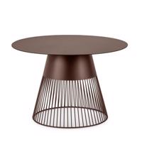 GODRIC bronz fém dohányzóasztal