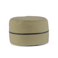 GULIZAR taupe szövet puff