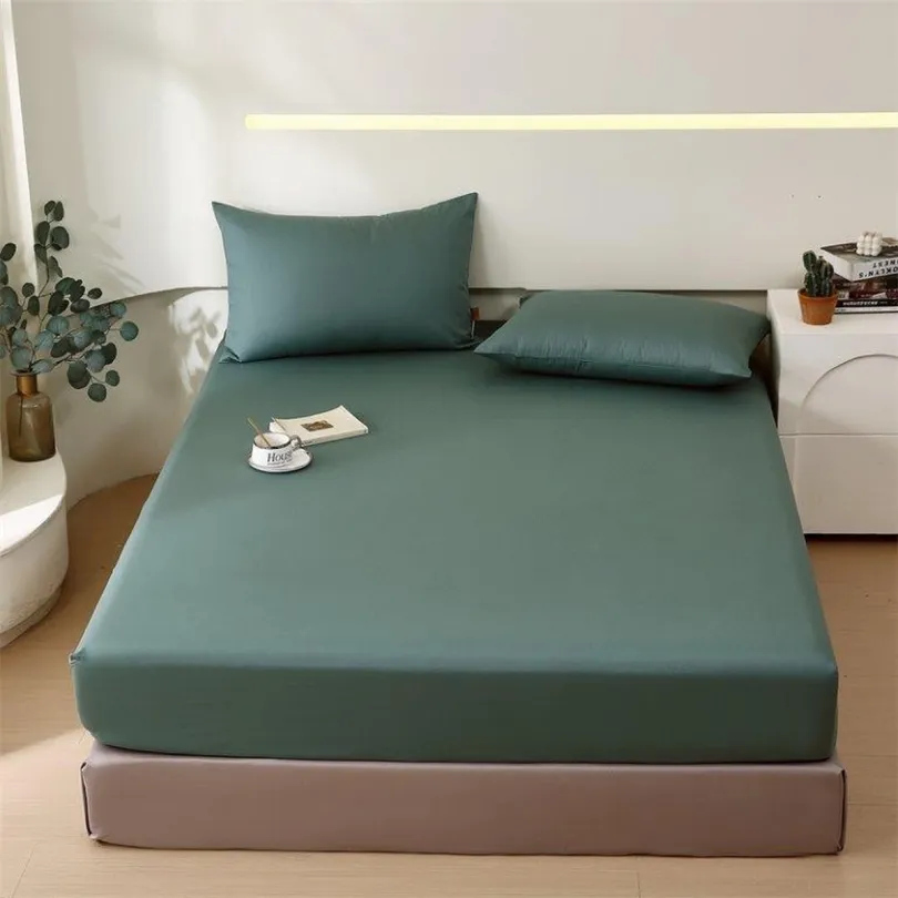 Gumis pamut lepedő - sötétzöld Šírka: 200 cm | Dĺžka: 220 cm