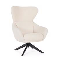 HAILEY bézs szövet fotel