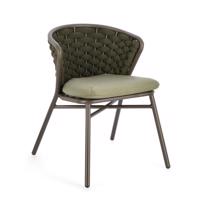 HARLOW barna alumínium szék