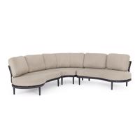 HELIOS ezüst alumínium kerti garnitúra