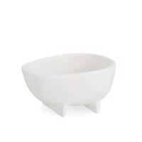 HISAR fehér fém tál