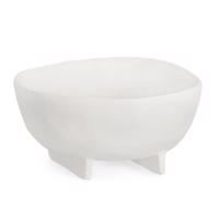 HISAR fehér fém tál