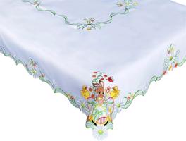 Húsvéti terítő tavaszi motívummal Szélessé 110 cm | Hosszúsá 160 cm