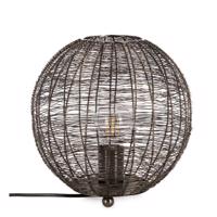 INAY szürke fém asztali lámpa