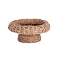 IRELE bézs rattan tálalótál