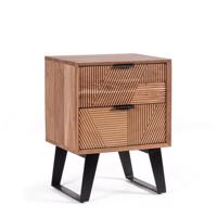 ISAR taupe fa éjjeliszekrény