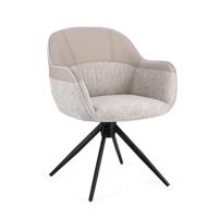 ISOTTA ezüst műbőr szék