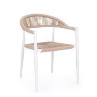 JANDIA fehér alumínium szék