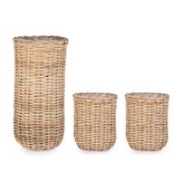 JEFRI bézs természetes kosár