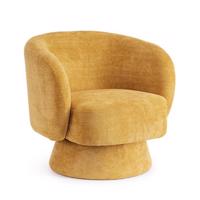 JULIENNE sárga szövet fotel