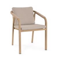 KALIMERA bézs alumínium szék