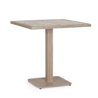 KALIMERA bézs kerámia étkezőasztal