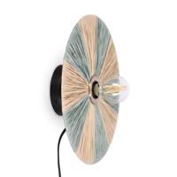 KANDA ezüst természetes fali lámpa