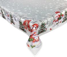 Karácsonyi asztalterítő téli táj motívummal Szélessé 130 cm | Hosszúsá 180 cm
