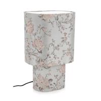 KATLA ezüst fém asztali lámpa