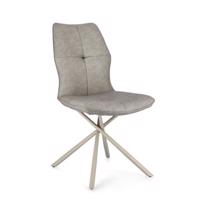 KEPLER szürke ökobőr szék