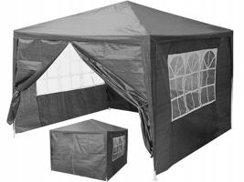 Kerti sátor / pavilon 3 x 3 m  szürke