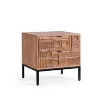 KINDIA taupe fa éjjeliszekrény