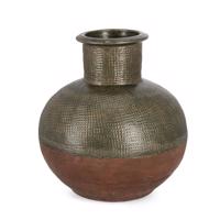 KLAS barna terracotta kaspó