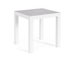 KLEDI szürke kerti lerakóasztal 50cm