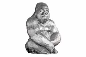 KONG ezüst gorilla figura