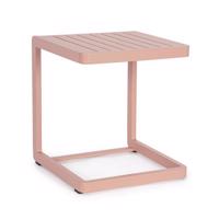 KONNOR piros alumínium kerti dohányzóasztal