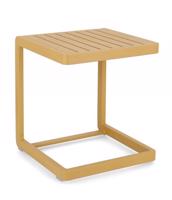 KONNOR sárga kerti lerakóasztal 40cm