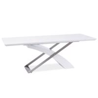 KROS fehér mdf étkezőasztal 220cm