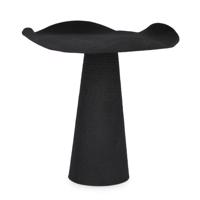 LALITA fekete fém dohányzóasztal