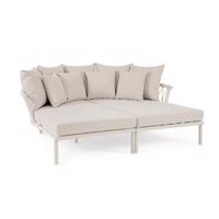 LANAI bézs alumínium napozóágy